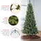7.5ft. Pre-Lit Pilchuck Pine Artificial Christmas Tree, Warm White LED Lights